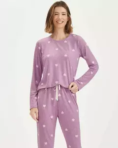 Pijama Manga Longa Feminino 2010120