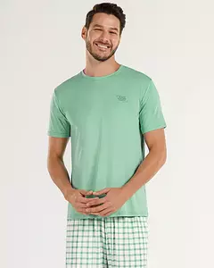 Pijama Manga Curta Masculino 2030090