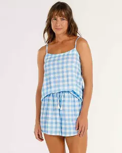 Pijama Feminino Alça Com Shorts 2010435
