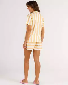 Pijama Feminino Manga Curta Americano com Shorts 2010306 na internet