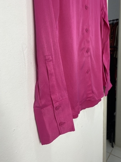 CAMISA ACETINADA ZARA (M) - loja online