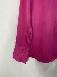 CAMISA ACETINADA ZARA (M) na internet