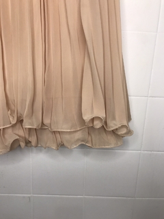 VESTIDO EM CHIFFON PLISSADO (PP) na internet