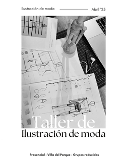 Taller de Ilustración de moda tradicional - Inicia en ABRIL 2025 - Presencial en internet