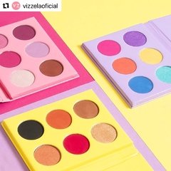 Paleta de sombra Vizzela - Qmulher Cosmeticos  & Acessórios