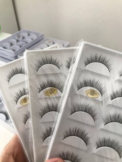 Cartela de cílios postiços 3D/01