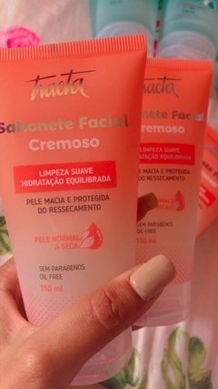 Sabonete Facial Cremoso Tracta