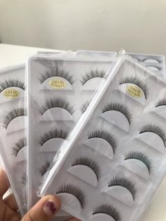 Cartela de cílios postiços G101