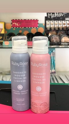 Sabonete mousse Ruby Rose