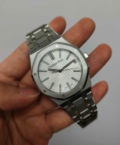 "50th Anniversary" CHEAPEST Unpolished Mint Audemars Piguet Royal Oak 15510st White Silver Full Set