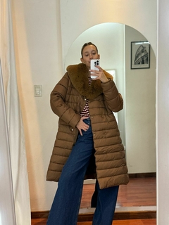 CAMPERA LARGA - NATALIA DE BLANCO