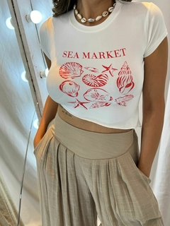 TOP ASIMETRICO "SEA MARKET”
