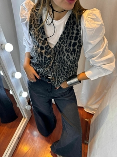 CHALECO ANIMAL PRINT - comprar online