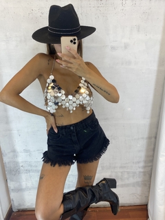 TOP LENTEJUELON - NATALIA DE BLANCO