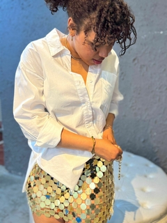 CAMISA OVERSIZE - NATALIA DE BLANCO