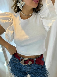 REMERA MANGA POPLIN - comprar online