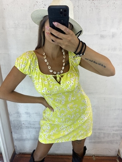 VESTIDO FLOREADO - NATALIA DE BLANCO