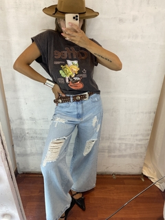 JEANS WIDE LEG PIETA - NATALIA DE BLANCO