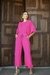 Conjunto blusa ampla e calça pantacourt - comprar online