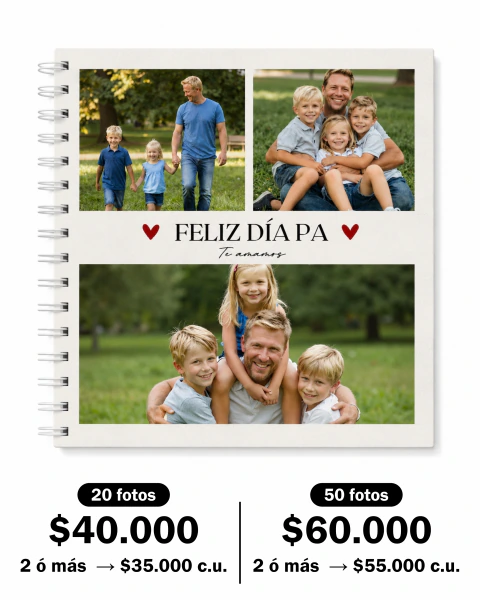 Fotolibro feliz día