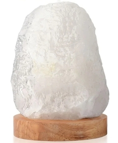 LAMPARA DE CUARZO BLANCO GRANDE en internet