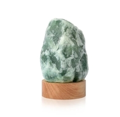 LAMPARA CUARZO VERDE PEQUEÑA