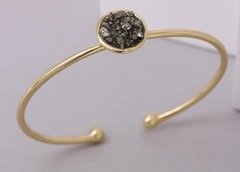 PULSEIRA COLECCION FRAGAMENTO PIRITA DORADO