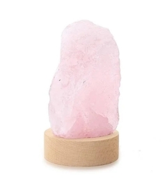 LAMPARA DE CUARZO ROSA - comprar online