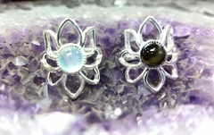 ANILLOS FLOR DE LOTO BAÑO DE PLATA en internet