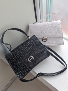 Mini bag croco charol - comprar online