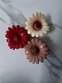 Broche girasol acrilico - comprar online