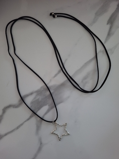 Chokers colgante estrella en internet