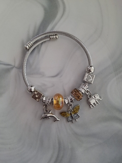 Pulsera pandora fantasia COD4 - Blumoon -Mayoristas de accesorios en Once- Blumoon