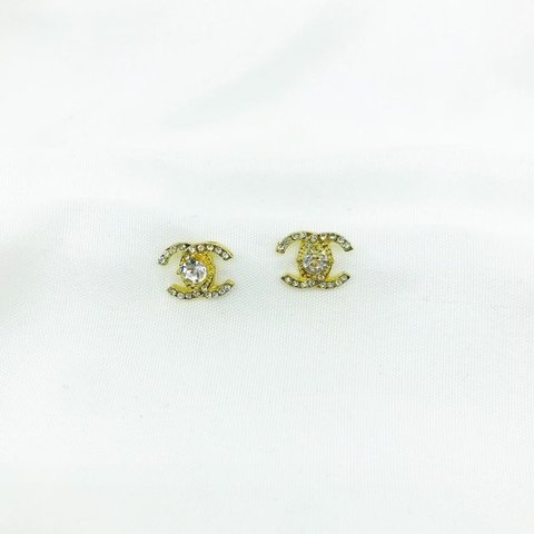 Aros de Channel con Strass F-AR536 - comprar online