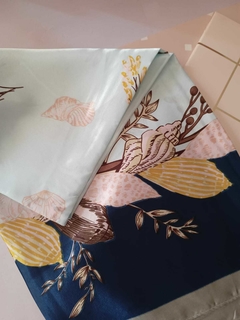 Pañuelo XL Celeste 90x90cm - comprar online