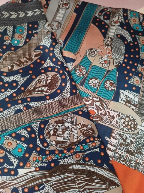 Maxi pañuelo seda 70x70cm