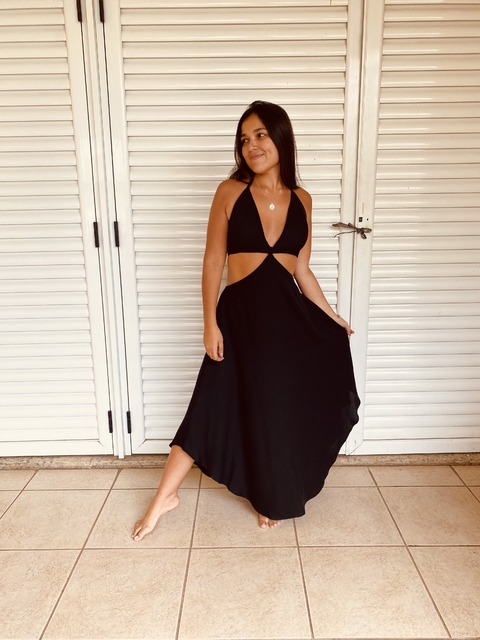 Vestido Trindade Preto