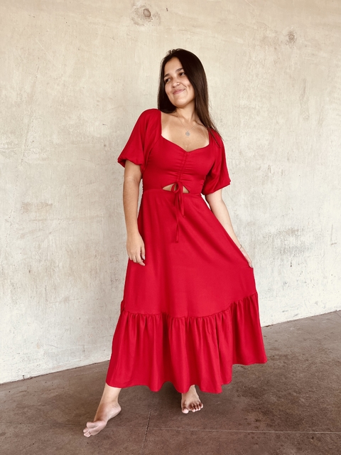 Vestido Atalaia Vermelho