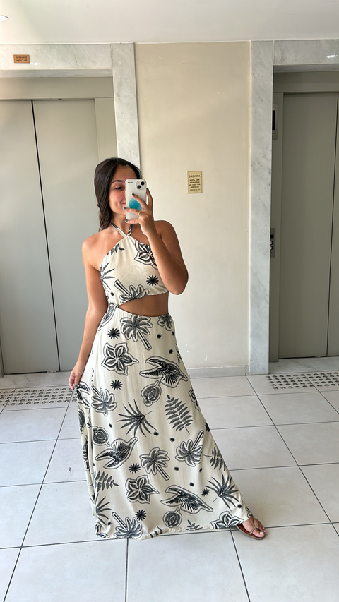 Vestido Antunes Paraíso dos Pássaros - comprar online