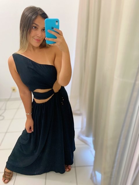 Vestido Pipa Preto