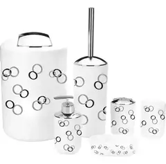set de baño de 6 accesorios - Guma Bazar