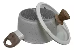 cacerola carol apto induccion nro 24 blanco - comprar online