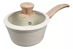 cacerola con mango carol apto induccion nro 16 blanco