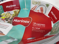 Imagen de asadera oval de vidrio marinex