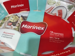 asadera oval de vidrio marinex - tienda online