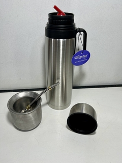 Termo acero inoxidable con manija 1 Llts - comprar online