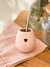 Mate Aurora rosa pastel con bombilla