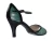 ZAPATOS DE BAILE CHAROL ALTO BRILLO VERDE TORNASOL Y NEGRO - comprar online