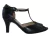 ZAPATO DE BAILE CLASICO CUERO NEGRO TANGO
