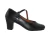ZAPATO DE BAILE FLAMENCO PROFESIONAL CUERO NEGRO